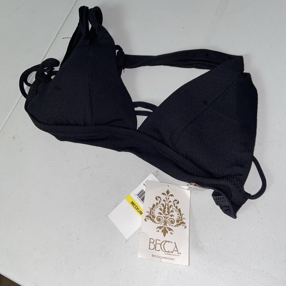 Becca Swimsuit Top Medium‎ Black Women's